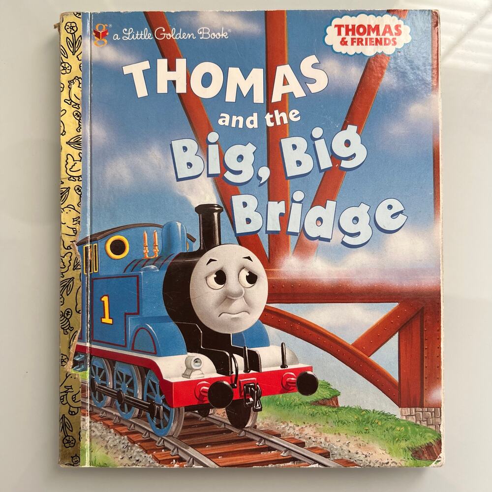 Thomas and the Big Big Bridge Thomas & Friends Little Golden Book